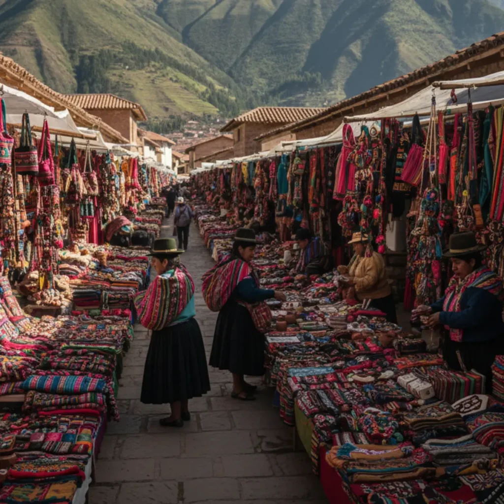 Mercados en Cusco Pisaq